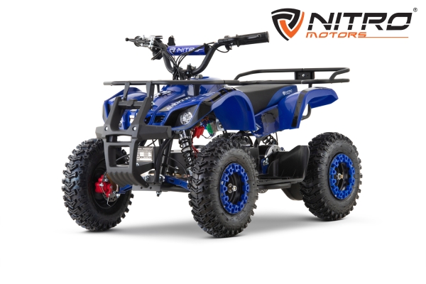 NITRO MOTORS 1200W Eco mini Kinder Quad Torino Sport 48V 6" Snowy Tire L